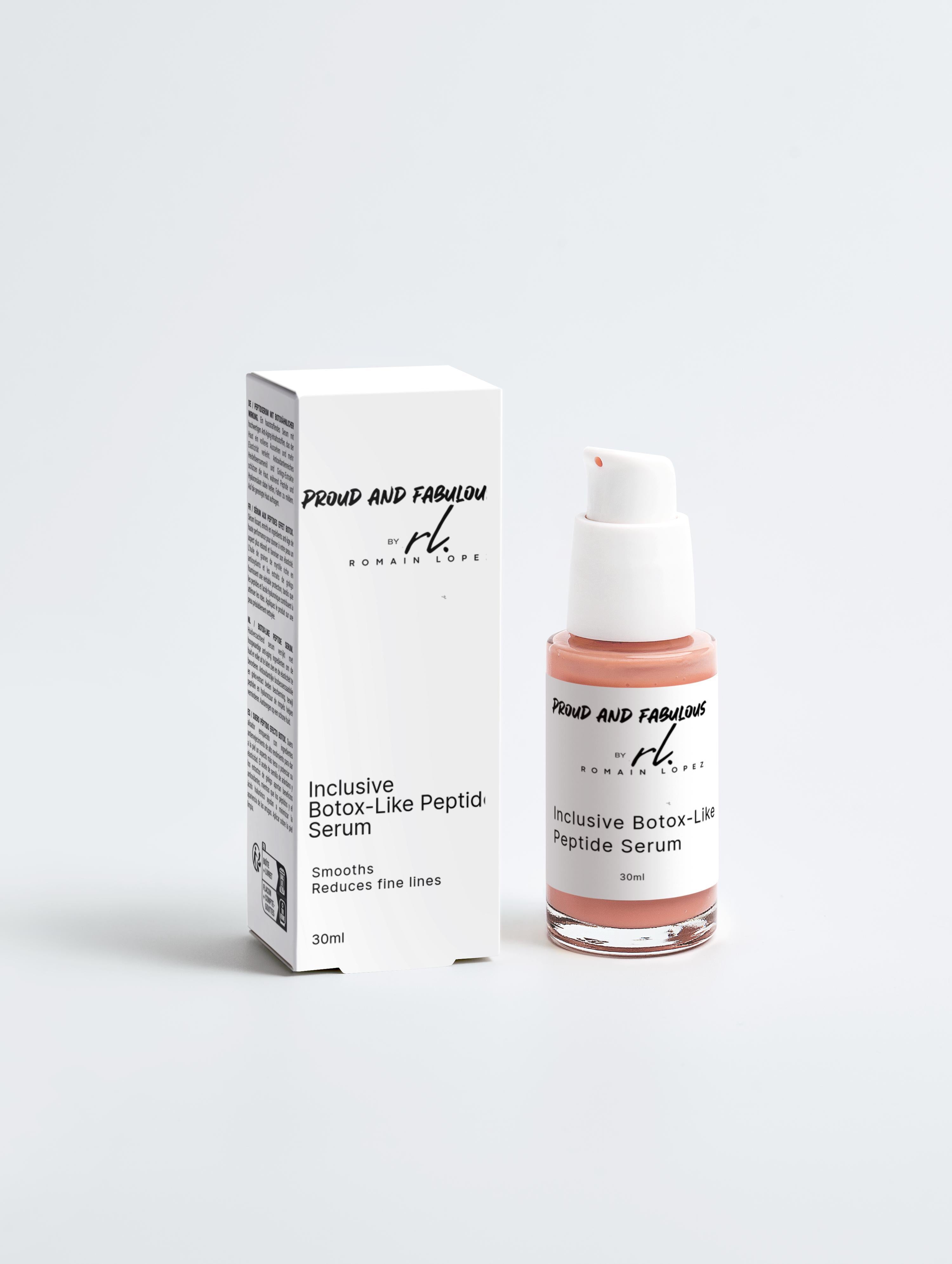 Inklusive Botox-ähnliches Peptidserum